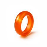 Pierścionek z kamienia naturalnego Kocie Oko bursztynowy