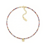 Naszyjnik Lovefull multistones z zawieszką w pozłoceniu