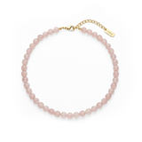 Naszyjnik Soft pink z kamieni kwarc różowy