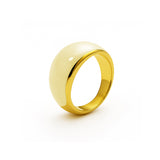 Pierścionek z emalią „Lemon light” mini