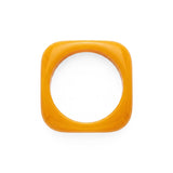 Transparent Yellow Resin Bracelet