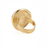 Pierścionek z kolekcji Sweet&Sour w pozłoceniu 24k Regulowany