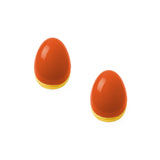 Kolczyki Tears mini z emalią Orange 1 cm