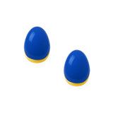 Kolczyki Tears mini z emalią Sea 1 cm