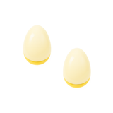 Kolczyki Tears mini z emalią Creme 1 cm