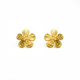 Kolczyki DAISY, pozłacane