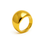 Pierścionek "Sote" w pozłoceniu 24k złotem