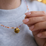 Naszyjnik Lovefull multistones z zawieszką w pozłoceniu