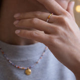 Naszyjnik Lovefull multistones z zawieszką w pozłoceniu