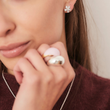 Kolczyki DAISY, srebro