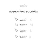 Pierścionek z ręcznie malowaną emalią „Pistacio" pozłacany 24k złotem