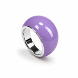"Olive" ring with enamel