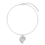 Naszyjnik Mare w posrebrzeniu