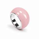 "Olive" ring with enamel