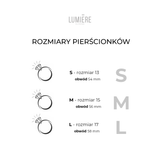 Pierścionek OVAL 3mm, pozłacany 24k złotem